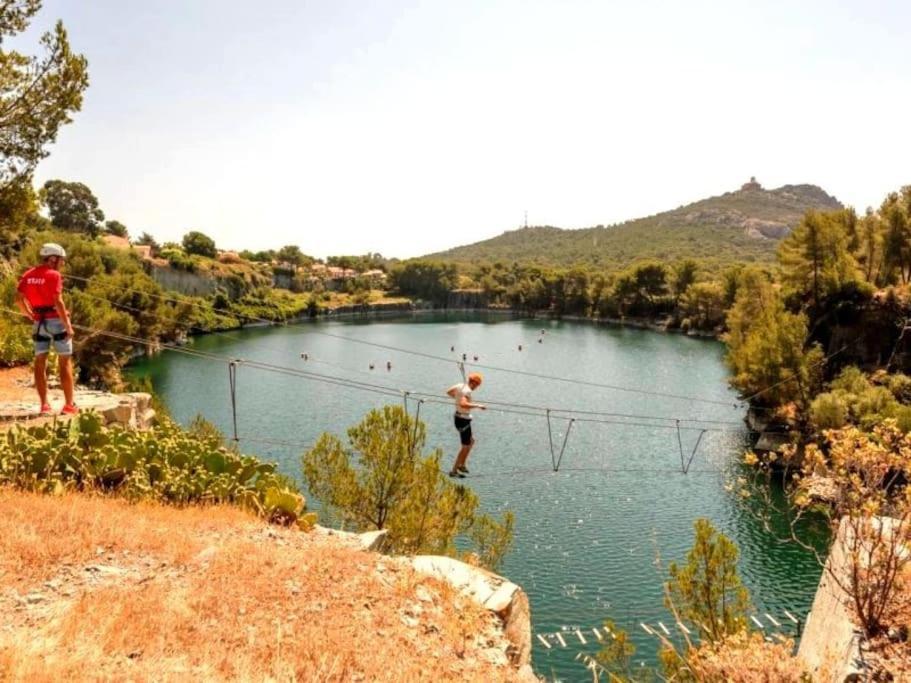 Saint-Raphaël Dans Un Cadre D'Exception, Vue Mer Panoramique A Agay Cote D'Azur, Village Vacances Cap Esterel, T2 Avec Jardin, Golf, Climatisation, Wifi, 5 Piscines מראה חיצוני תמונה