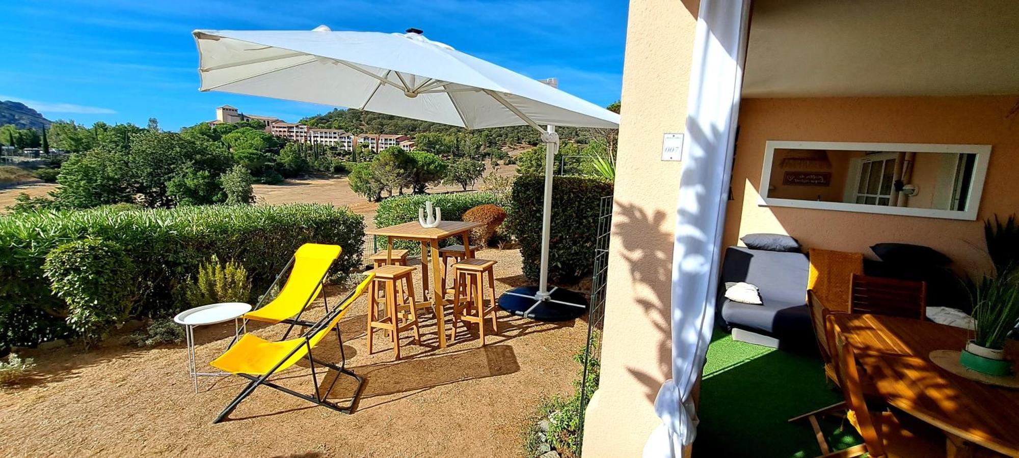 Saint-Raphaël Dans Un Cadre D'Exception, Vue Mer Panoramique A Agay Cote D'Azur, Village Vacances Cap Esterel, T2 Avec Jardin, Golf, Climatisation, Wifi, 5 Piscines מראה חיצוני תמונה